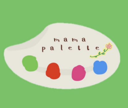 ロゴマーク: mama palette